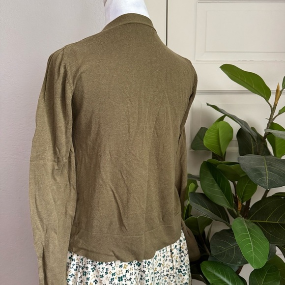 Old Navy Olive Green Cardigan Sweater - Picture 2 of 5
